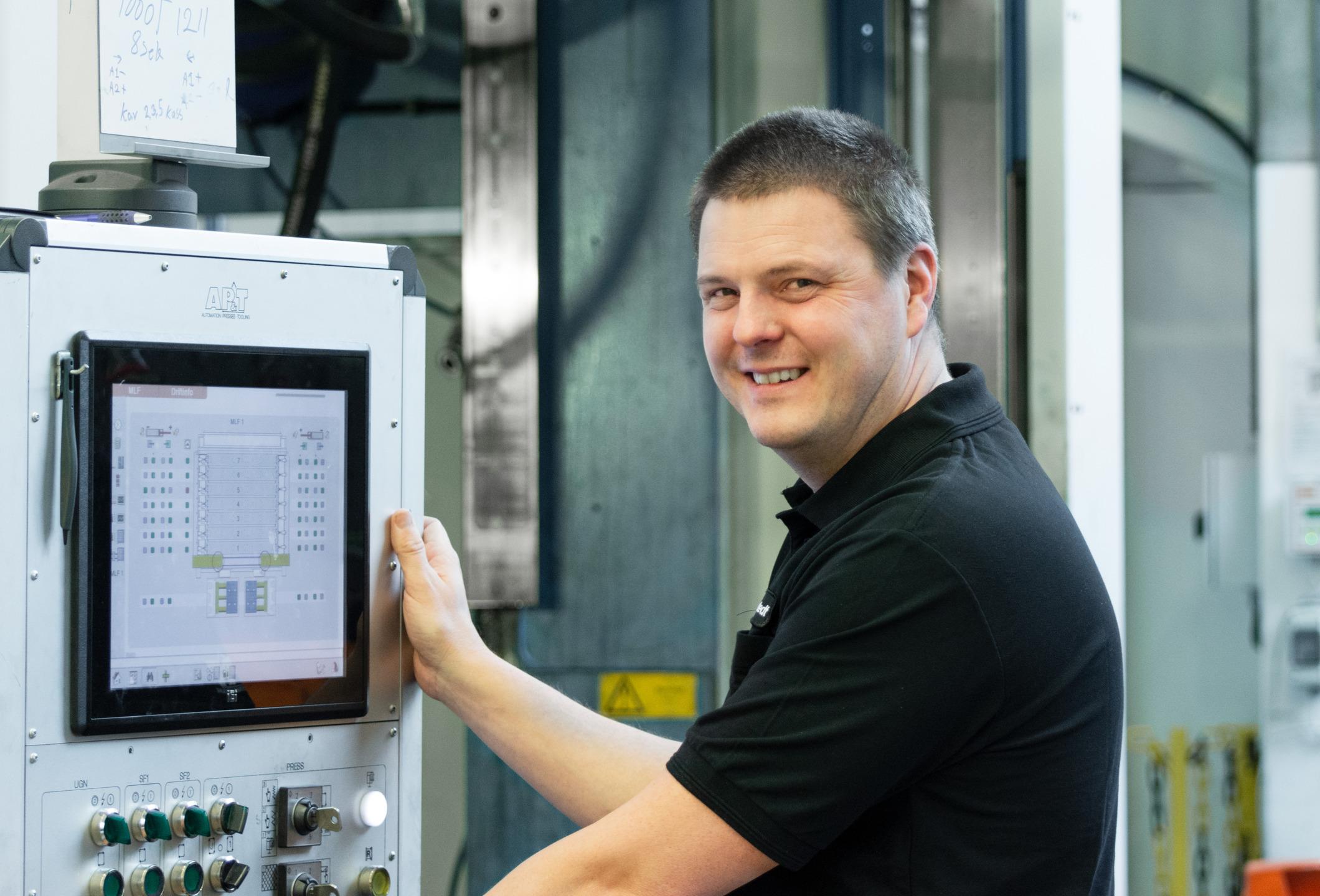 Andreas Kronstedt, Schulungsleiter und Servicetechniker bei AP&T.